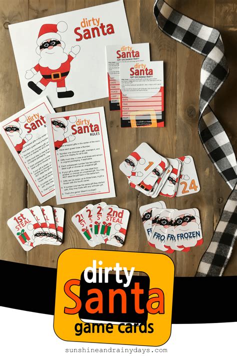 sexy santa dice|dirty santa card game.